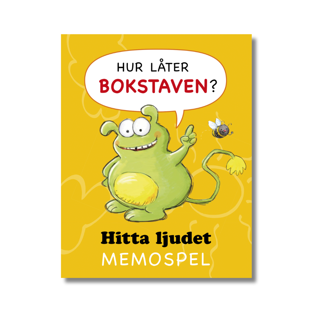 Memospel för barn som tränar bokstavsljud och fonetik